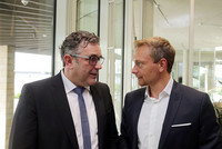 Andreas Hemsing (links) mit Christian Lindner (Foto: © Eduard N. Fiegel / photofiegel.de)