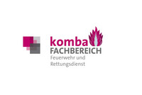 Logo des Fachbereich Feuerwehr und Rettungsdienst der komba gewerkschaft